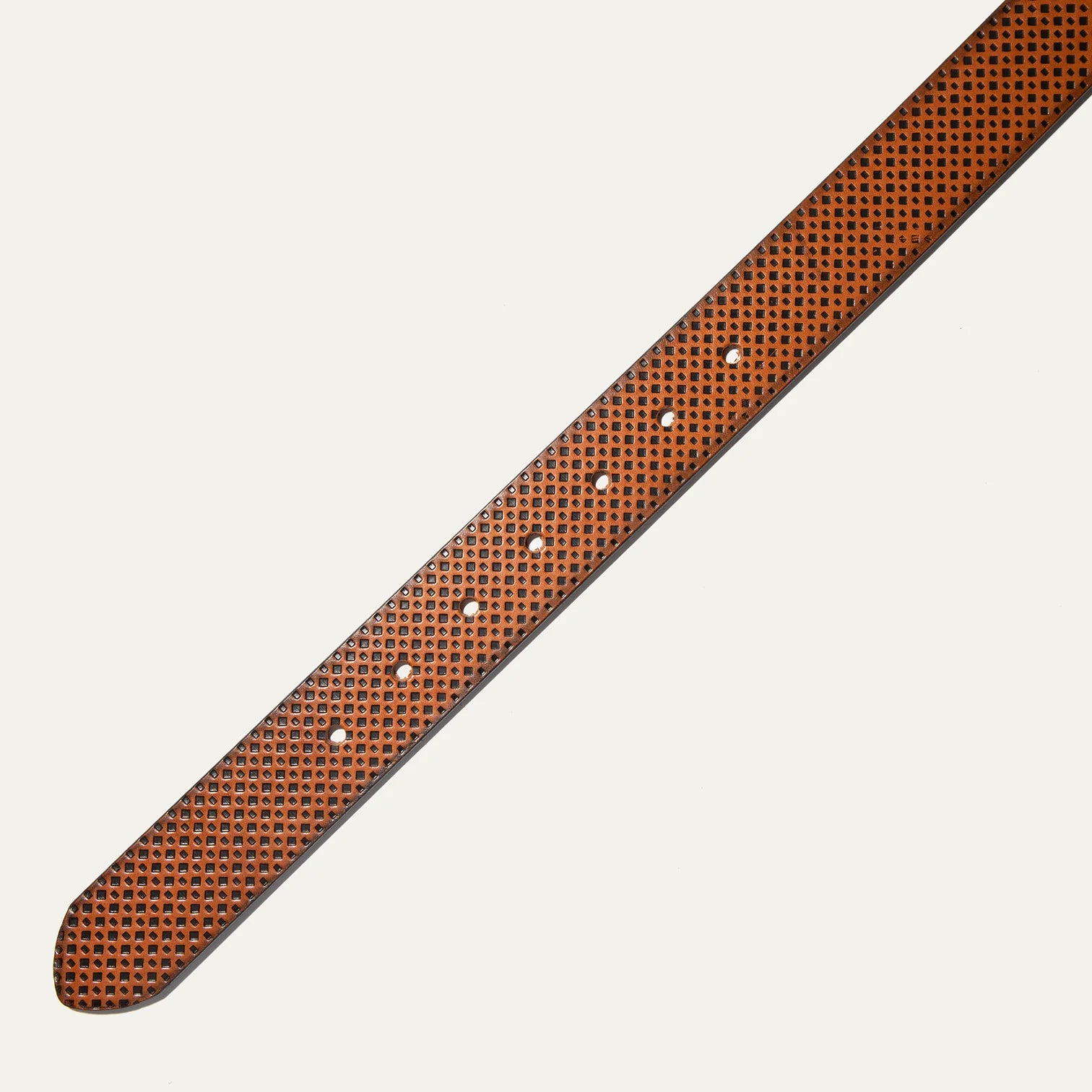Premium Brown Embossed Golf Belt for Men - Stylish & Durable Leather Belt for Golf, Casual Wear & Office Attire