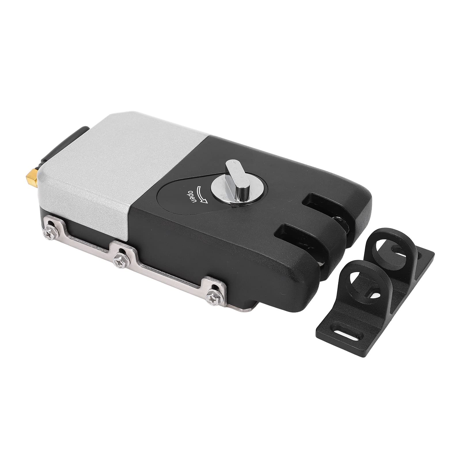 Smart Electronic Door Lock - 12V DC/5V USB, Stainless Steel, Corrosion Resistant, Keyless Remote Control for Home Security - Ideal for Apartments, Offices & Vacation Homes