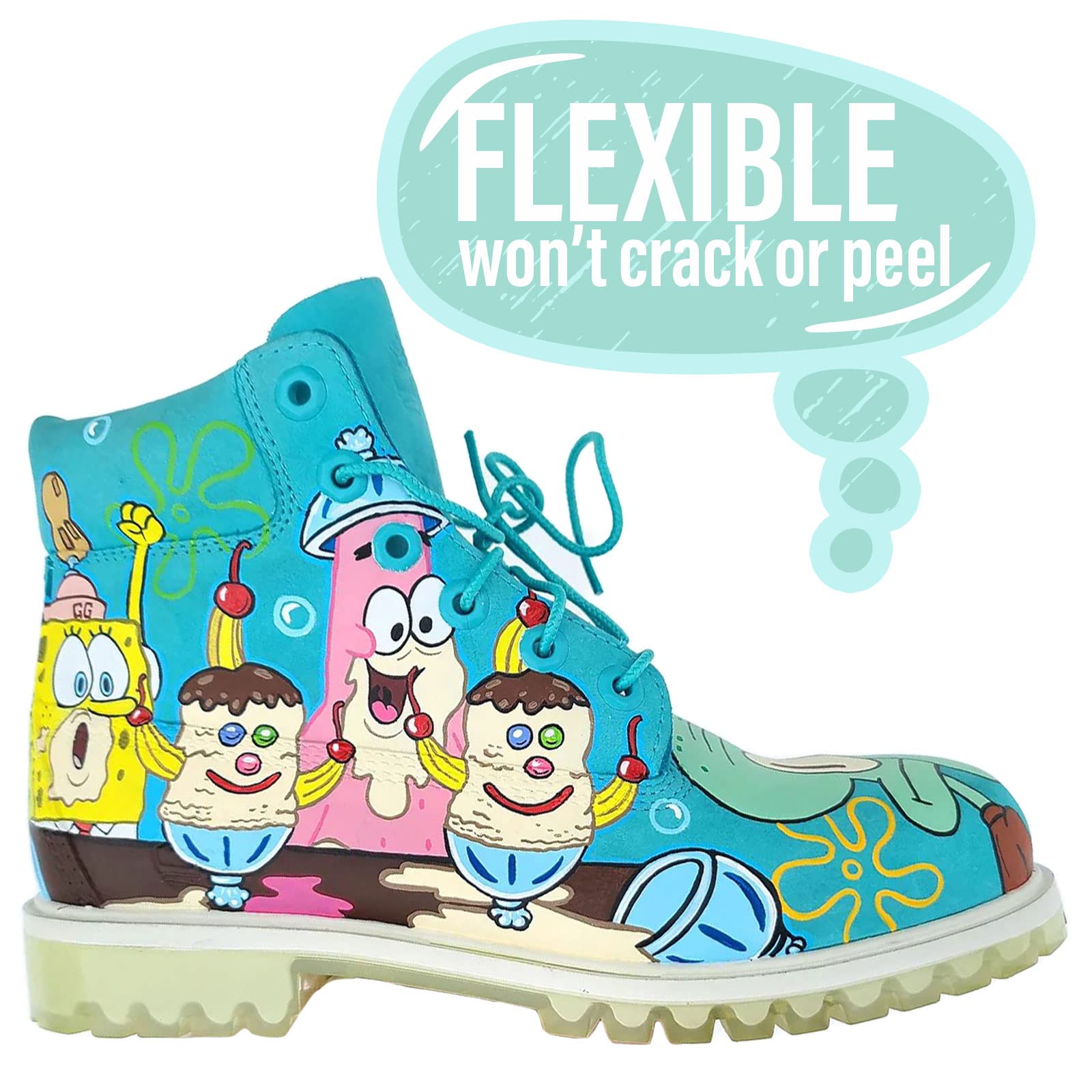 AlphaFlex Monster Pack - 36 Bottles of Flexible Leather & Textile Paint, Durable Acrylic for Shoes, Clothing & Crafts, 1 oz Each - Perfect for DIY Fashion, Custom Sneakers & Fabric Art Projects