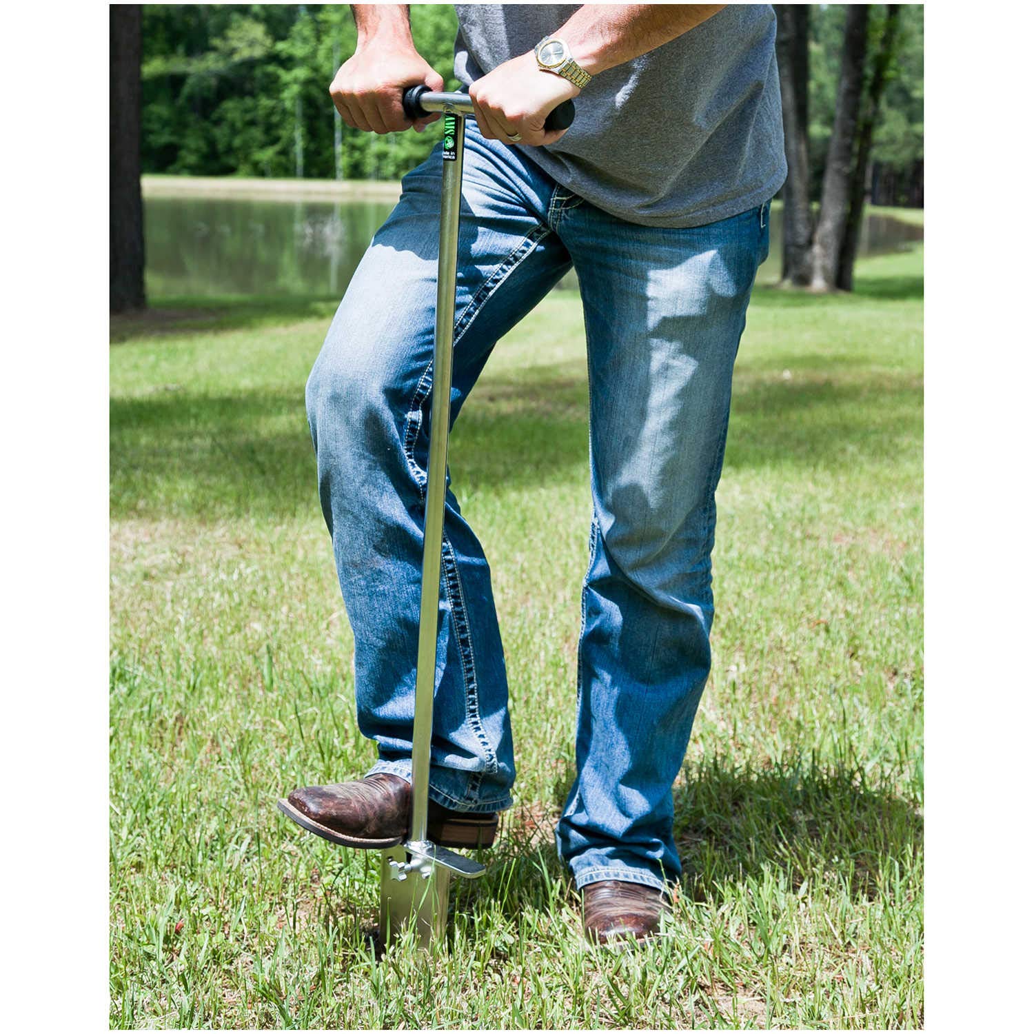 AMS 427.75 One Piece Soil Profiler - Digital Soil Tester for Agriculture, Gardening & Landscaping | Measure Moisture, pH & Nutrient Levels | Perfect for Farmers, Gardeners & Soil Scientists