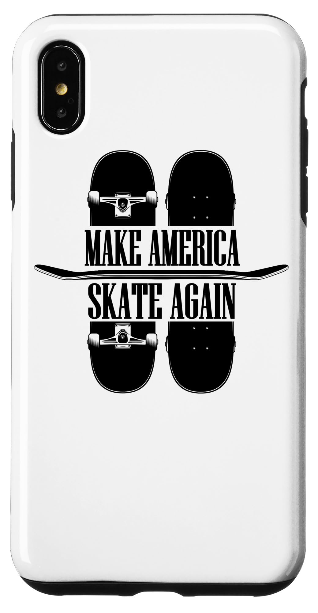 iPhone XS Max Skateboard Case - Durable Protective Cover for Skateboarding Enthusiasts | Perfect for Skateboarding, Street Style & Outdoor Adventures