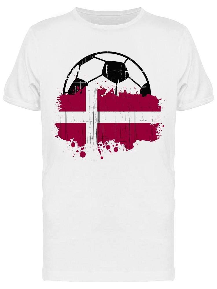 Smartprints Denmark Soccer Team T-Shirt for Men - Comfortable & Stylish Fan Jersey for Game Day & Casual Wear