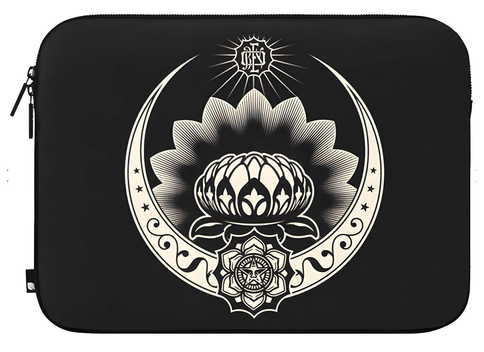Incase Coated Canvas Laptop Sleeve for MacBook Pro 15 Inch - Obey Shepard Fairey Giant Lotus Design - Protective Case for Work, Travel & School - Durable & Stylish MacBook Pro 15