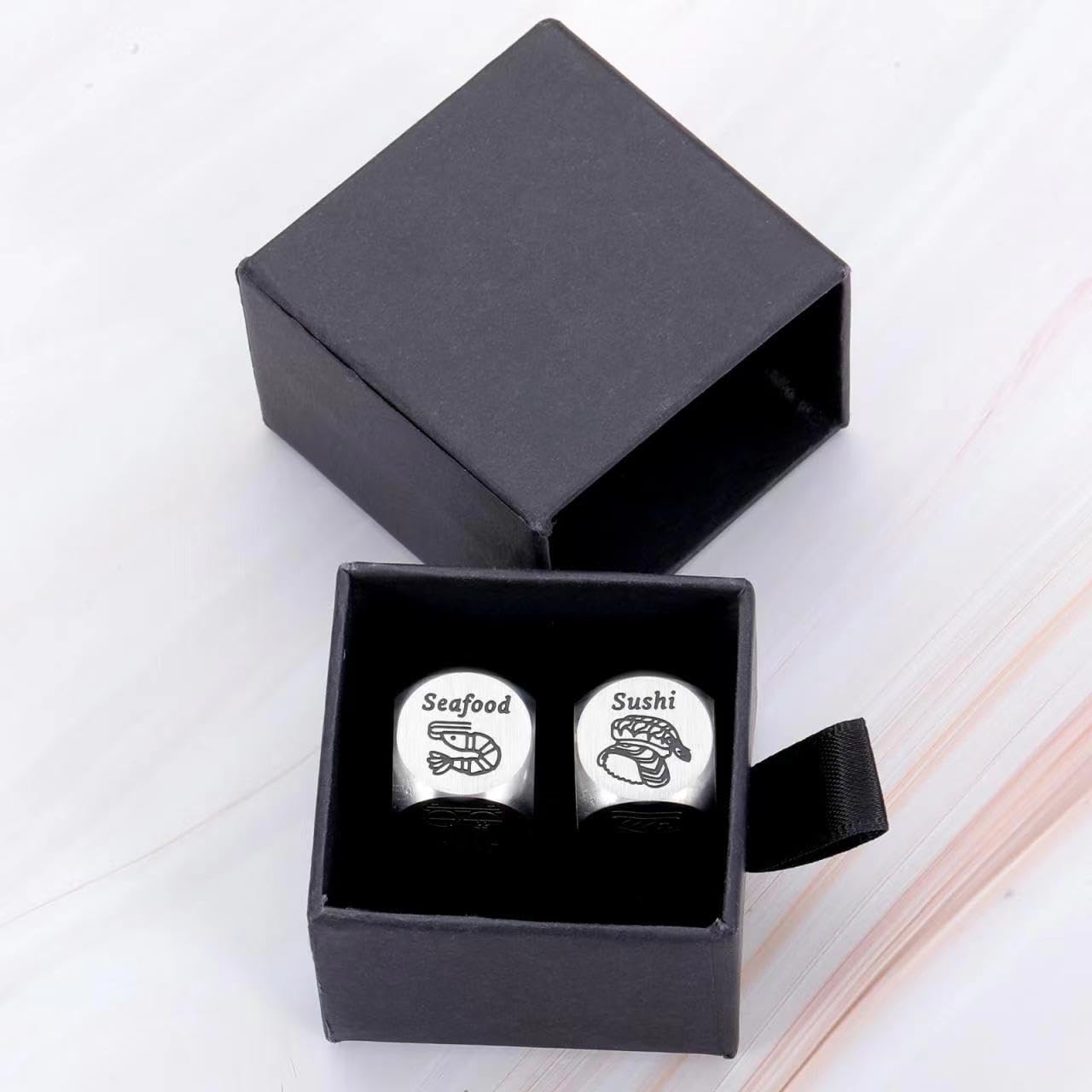 Valentine's Day Gifts for Her, Him, Boyfriend, Husband, Wife & Girlfriend - Food Dice Game for Couples | Christmas Stocking Stuffers for Women, Men & Adults | Perfect for Christmas, Father's Day, Anniversary, Birthday & Wedding Gifts | Fun Date Night & Party Game for Couples