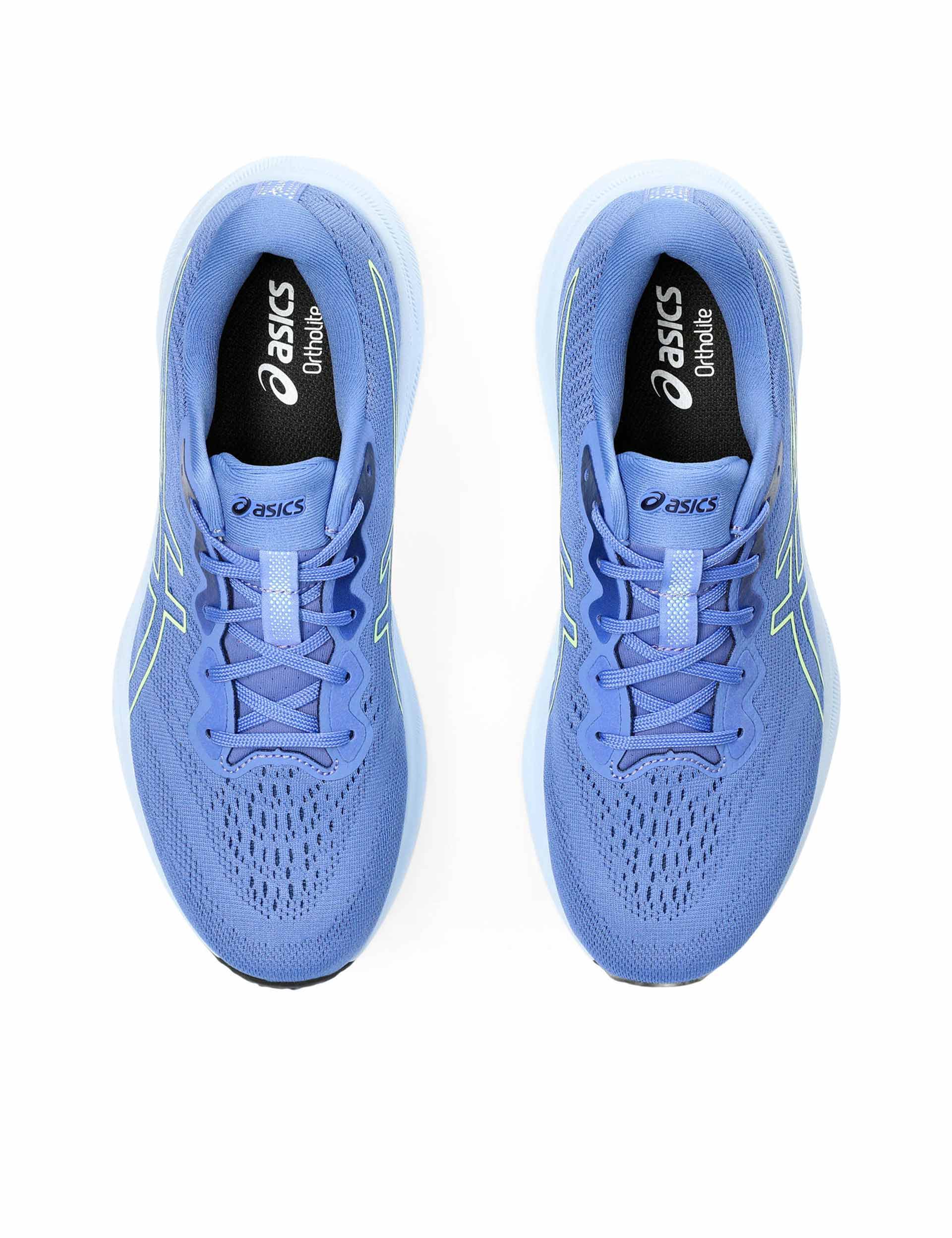 ASICS Gel Pulse 15 Running Shoes for Men & Women - Sapphire/Illuminate Yellow - Lightweight Cushioned Sneakers for Jogging, Gym Workouts & Daily Walking
