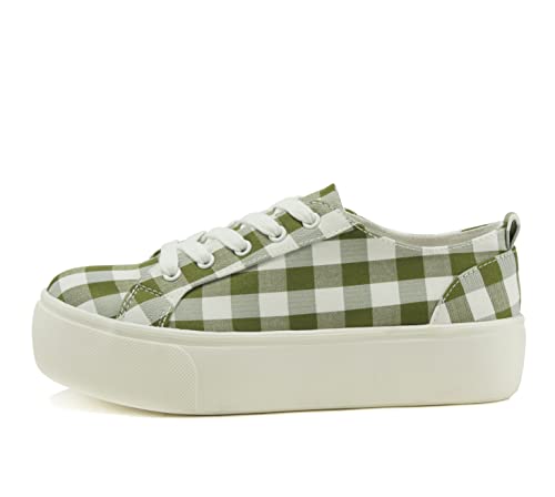 Gingham Khaki
