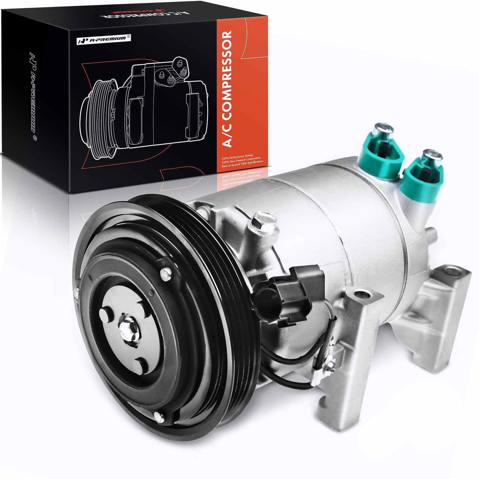 Premium AC Compressor with Clutch for 2010-2011 Kia Soul 2.0L - High Performance Replacement Part for Smooth Cooling & Long-Lasting Durability | Perfect for Summer Road Trips & Daily Commutes