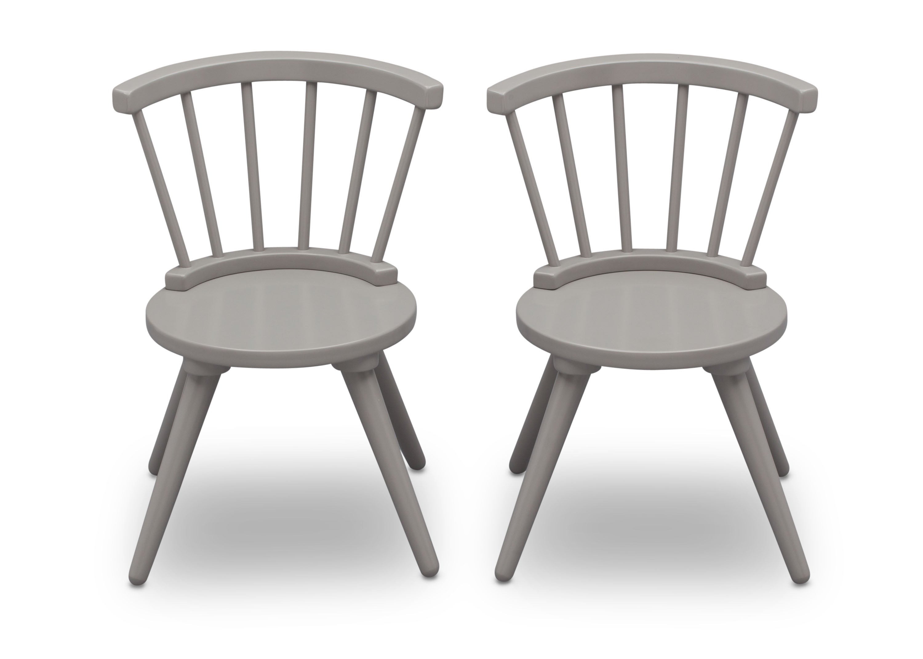Windsor 2-Piece Dining Chair Set - Solid Wood Kitchen Chairs for Dining Room, Kitchen & Breakfast Nook - Classic Farmhouse Style Home Decor