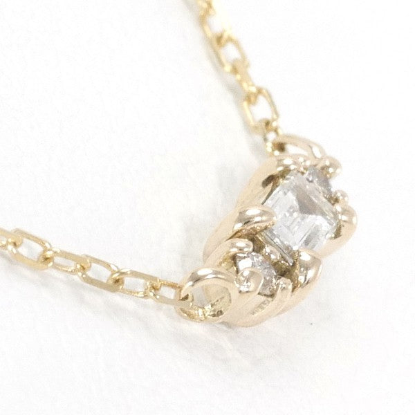 10K Yellow Gold Diamond Necklace for Women - Elegant & Dainty Jewelry Gift for Anniversary, Birthday & Special Occasions