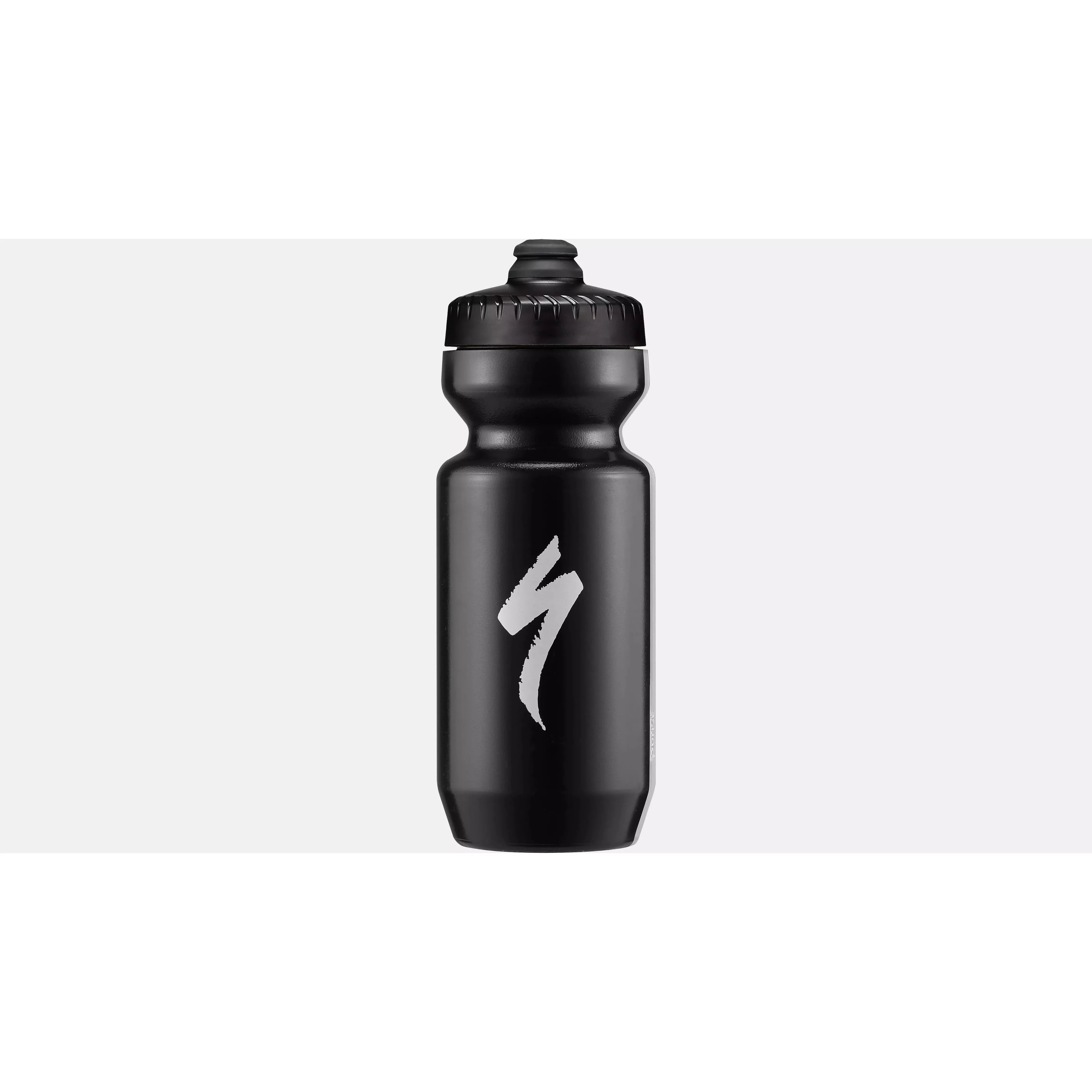 Specialized Purist MoFlo Water Bottle with S Logo - 22oz BPA-Free Cycling & Sports Bottle - Leakproof Design for Gym, Hiking & Outdoor Activities - Black/White