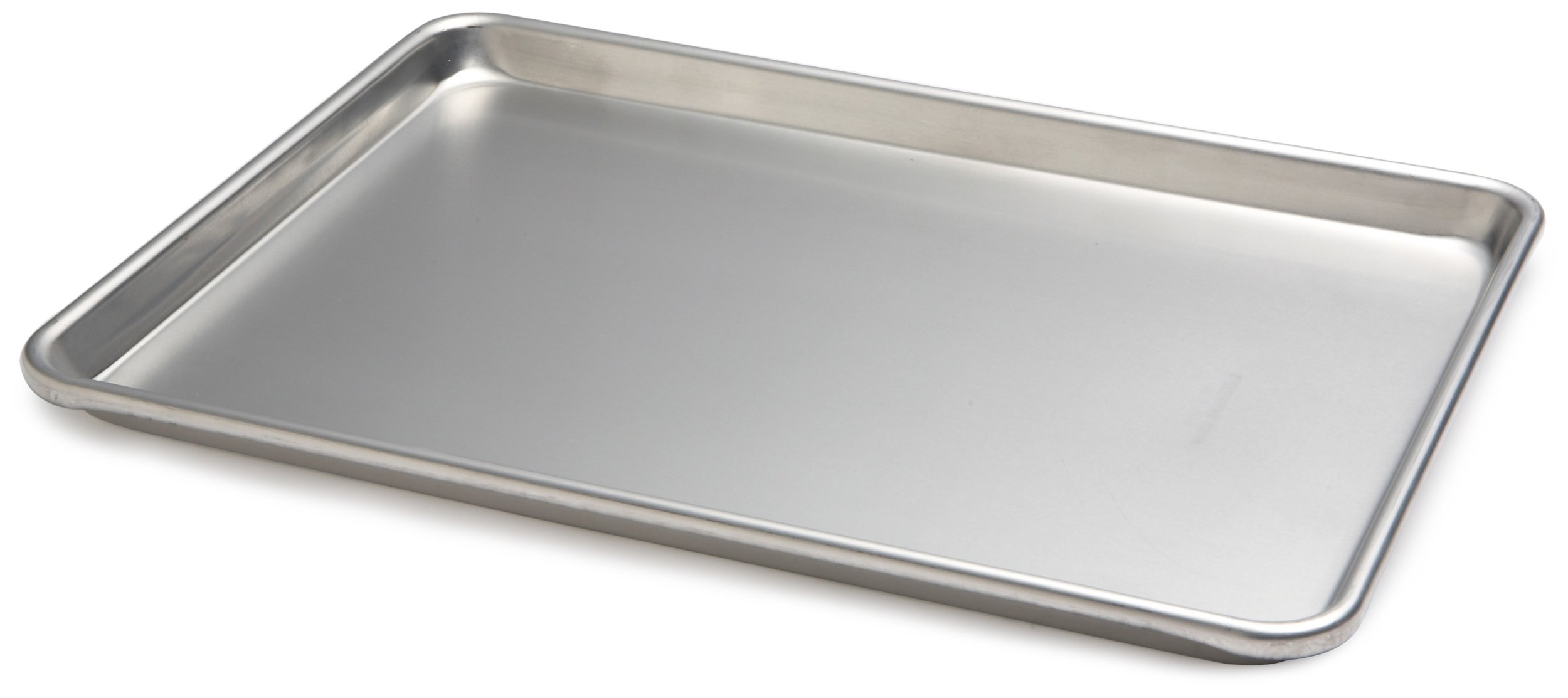 Commercial Grade Aluminum Half Sheet Pan - Heavy Duty Baking Sheet for Professional & Home Use - Perfect for Cookies, Roasting, and Pastries
