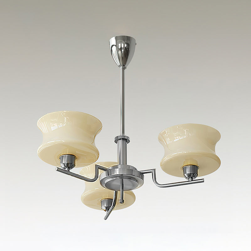 Elegant Blue Crystal Chandelier - Modern Ceiling Light Fixture for Dining Room, Bedroom & Living Room Decor | Energy Efficient LED Lighting for Home & Office