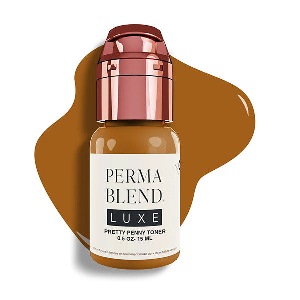 Perma Blend Luxe Pretty Penny Toner Pigment - Professional Tattoo Ink for Vibrant, Long-Lasting Results - Perfect for Tattoo Artists & Permanent Makeup