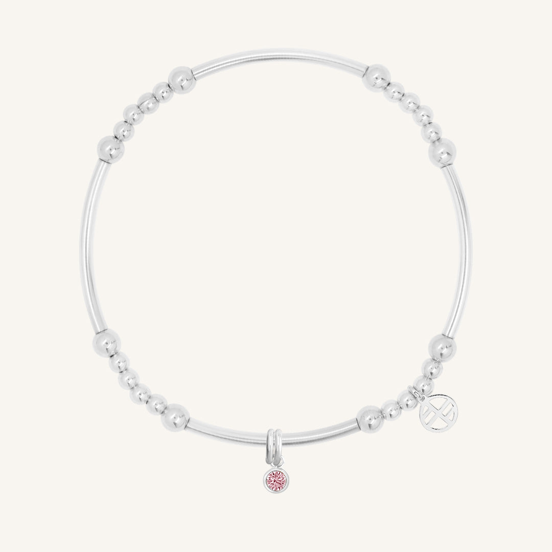 Birthstone Bracelet for Women - Personalized Aura Crystal Jewelry for Gifts, Healing & Spiritual Energy - Perfect for Birthdays, Anniversaries & Meditation