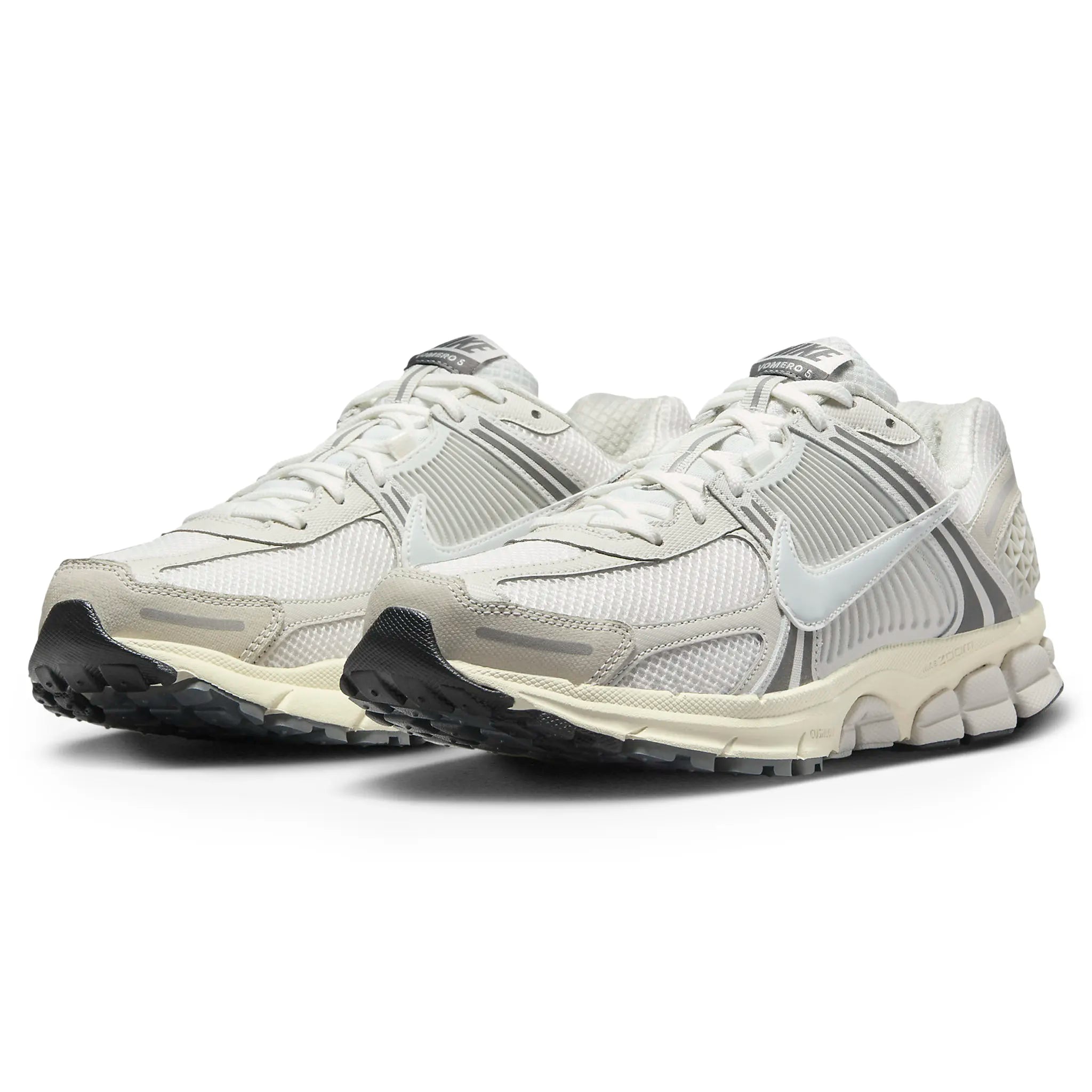Nike Air Zoom Vomero 5 Platinum Tint Running Shoes - Men's Cushioned Road Running Sneakers for Jogging, Training & Gym Workouts