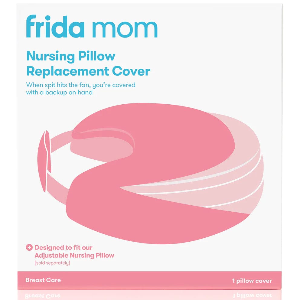 Frida Mom Adjustable Nursing Pillow Cover - Soft & Washable Replacement Cover for Breastfeeding, Baby Support - Perfect for Nursing, Bottle Feeding & Tummy Time