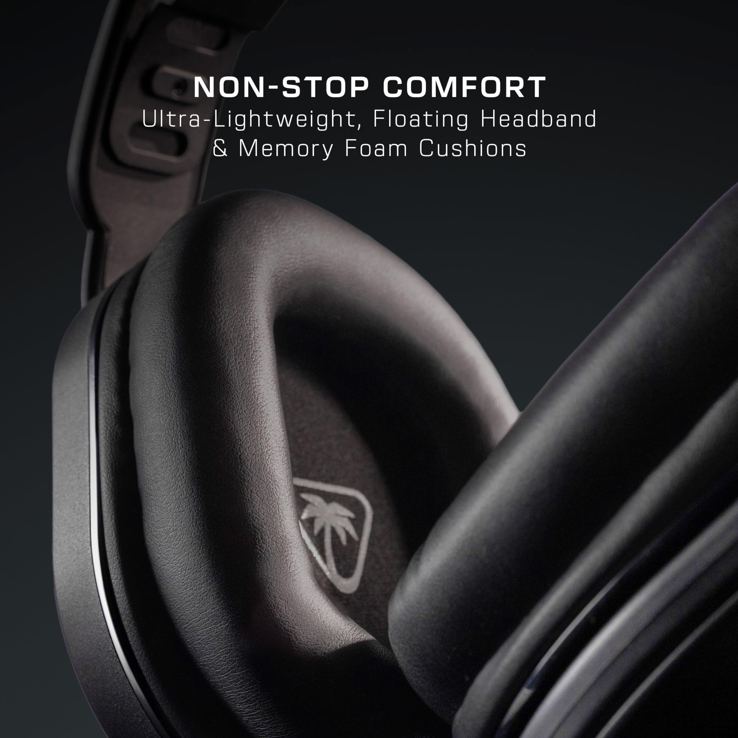 Turtle Beach Stealth 500 Wireless Gaming Headset for Xbox Series X|S & Xbox One - Bluetooth Compatible with PC & Mobile - 40 Hour Battery Life - Memory Foam Ear Cushions - Flip-to-Mute Mic - Black - Perfect for Competitive Gaming & Late Night Sessions