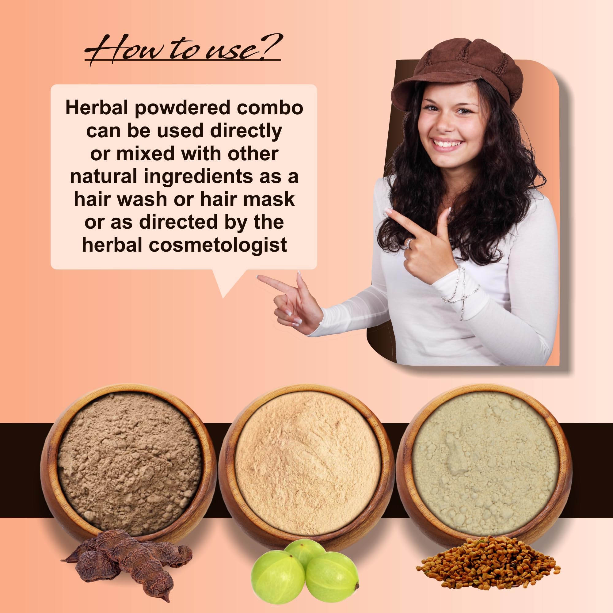 Organic Ayurvedic Amla Powder with Fenugreek & Shikakai for Hair Growth - 300g | Natural Hair Mask for Dry, Frizzy Hair | Volumizing Treatment | Herbal Hair Pack | Promotes Stronger, Thicker Hair | Perfect for DIY Hair Care & Scalp Treatments