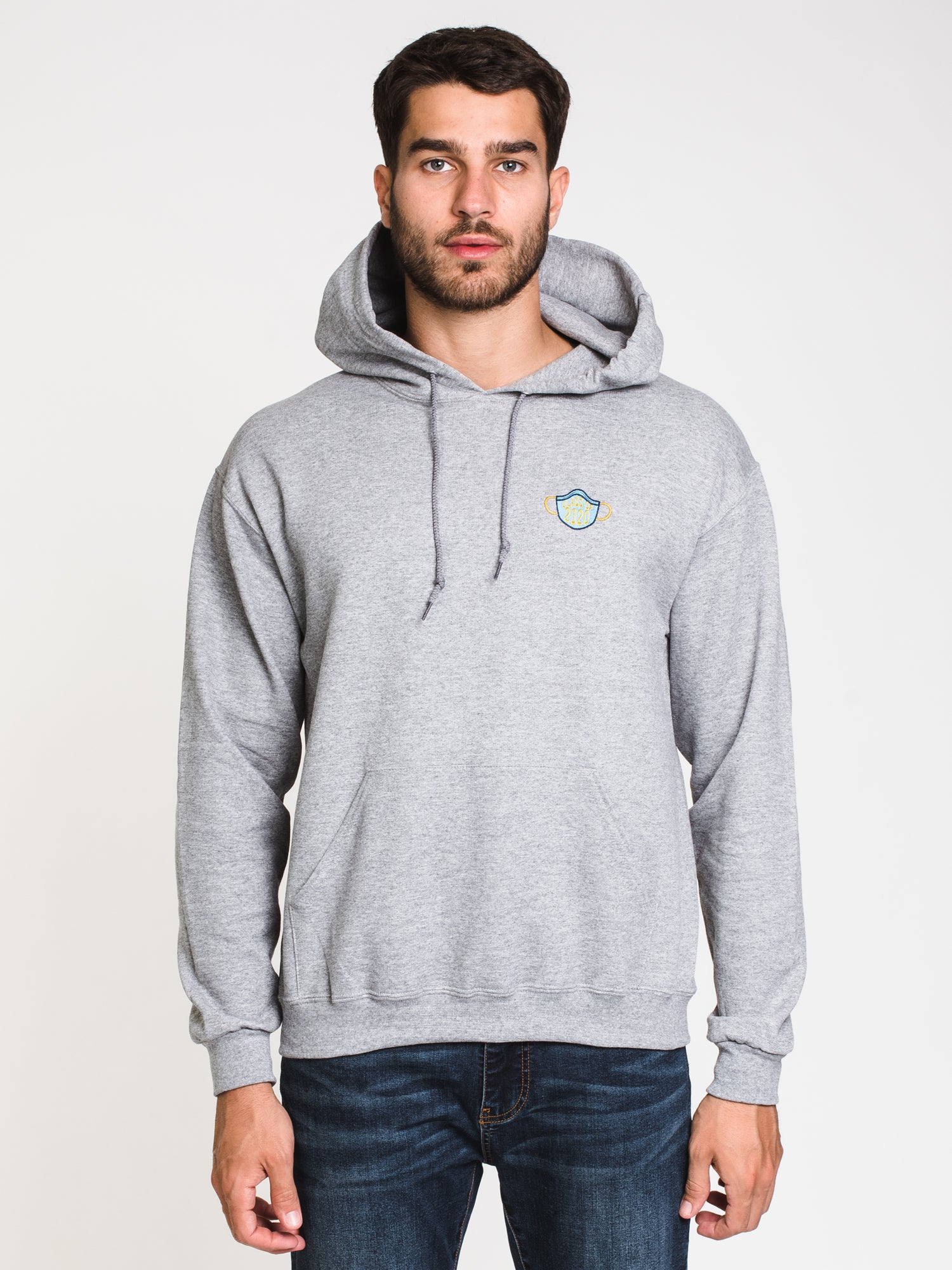 Class of 2020 Embroidered Hoodie - Gray - Graduation Apparel for Men & Women - Perfect for Alumni Events, School Reunions & Casual Wear