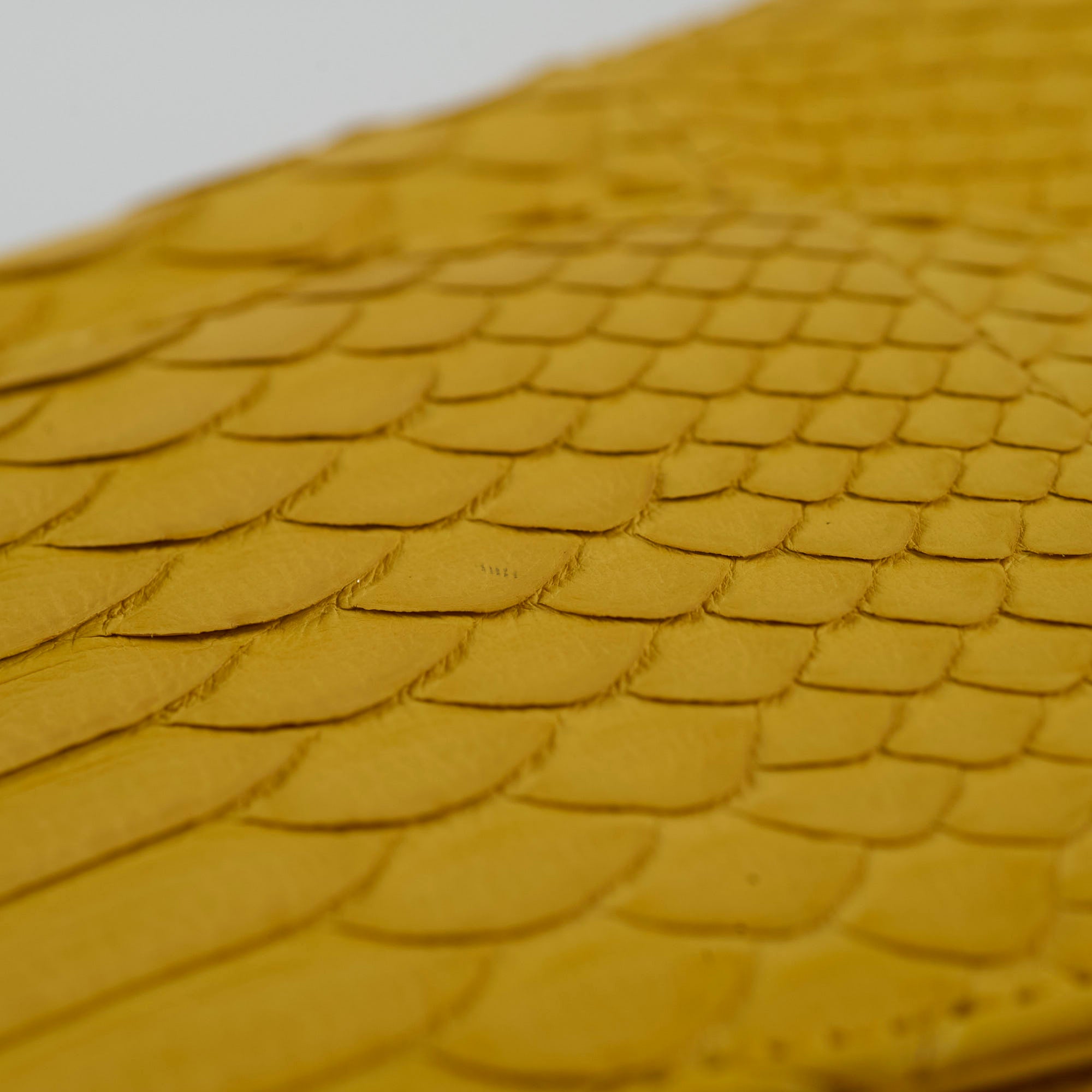 Chanel Python Leather Medium M/L Classic Flap Bag Yellow Series 22 - Luxury Designer Handbag for Women, Perfect for Parties, Weddings & Special Occasions