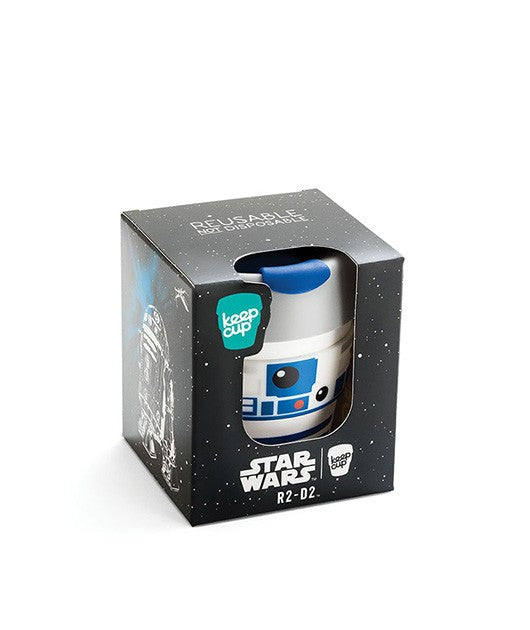 Star Wars R2D2 Keep Cup 8oz Reusable Coffee Mug - Perfect for Fans, Office Use & Travel