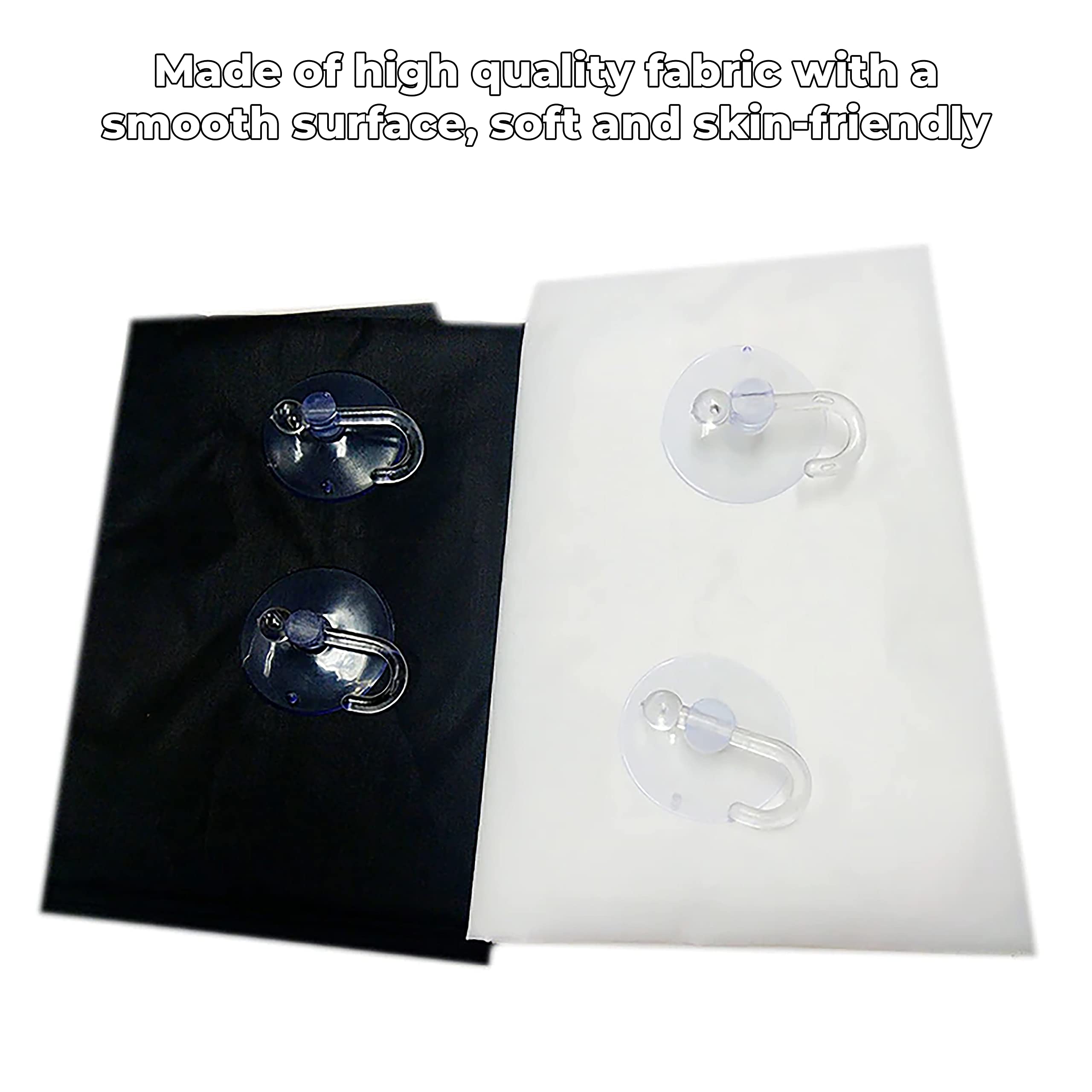 Waterproof Hair Cutting Cape for Salon & Home Use - MAPPERZ White Hairdressing Apron with Hair Cloth Sheet (Ideal for Barber Shops, DIY Haircuts & Pet Grooming)