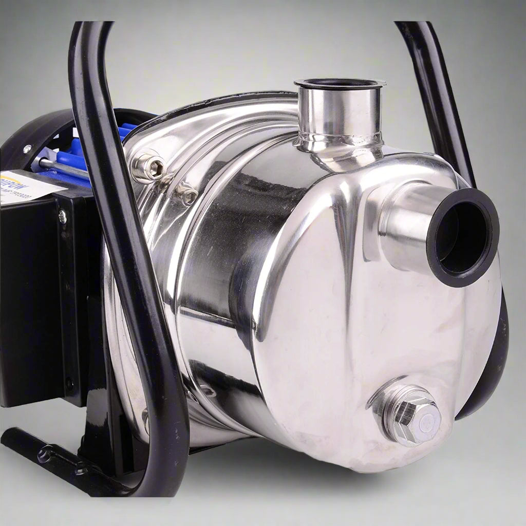 1.6 HP Stainless Steel Shallow Well Jet Pump - 1200W, 3500L/H, 66 PSI for Irrigation, Pools & Water Transfer | Durable & High-Performance Water Pump for Home, Garden & Farm Use