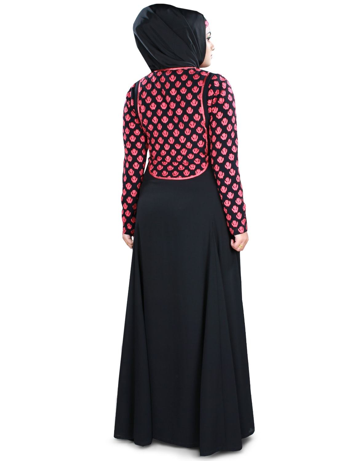 Elegant Alishba Abaya - Modest Muslim Women's Prayer Dress - Perfect for Prayer, Mosque, and Special Occasions