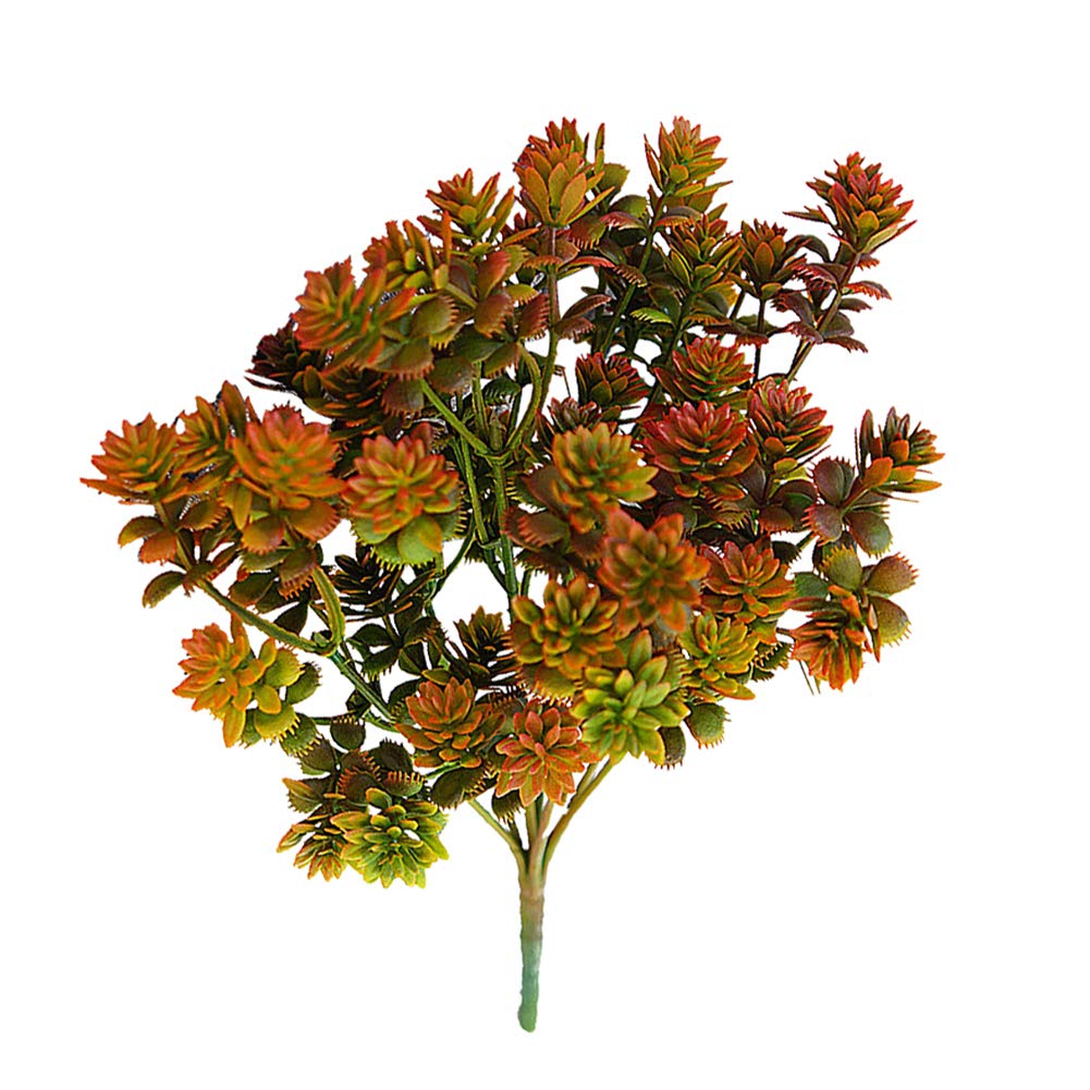 Lucare 7 Branches Artificial Grass Plant - Realistic Fake Greenery for Home & Garden Decor, DIY Flower Arrangements, Office Desk, Wedding Centerpieces - Indoor & Outdoor Use