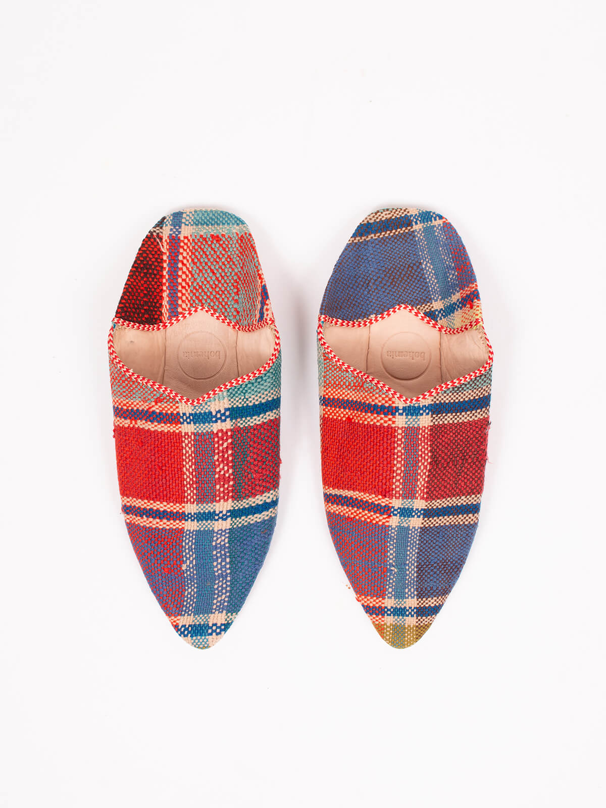 Authentic Moroccan Boujad Pointed Babouche Slippers - Handmade Leather Moroccan Shoes for Men & Women | Perfect for Home, Lounge & Cultural Events
