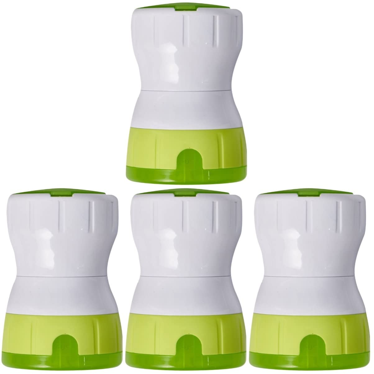 GLEAVI 4-Pack Mini Pill Crusher - Easy to Use Pill Grinder, Cutter & Tablet Crusher for Medication - Perfect for Travel, Nursing Homes & Daily Medicine Management