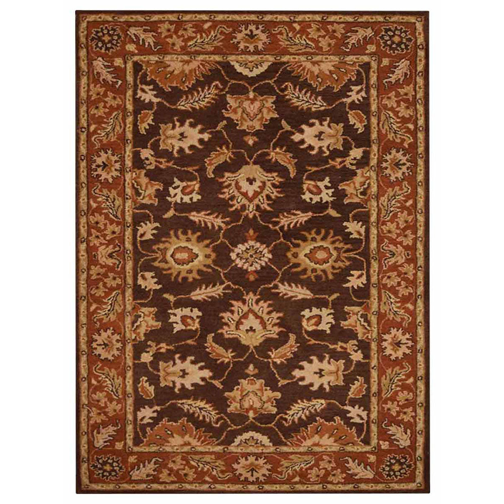 Premium Shiraz Hand Tufted Wool Rug - Soft Persian Style Area Rug for Living Room, Bedroom & Dining Room Decor