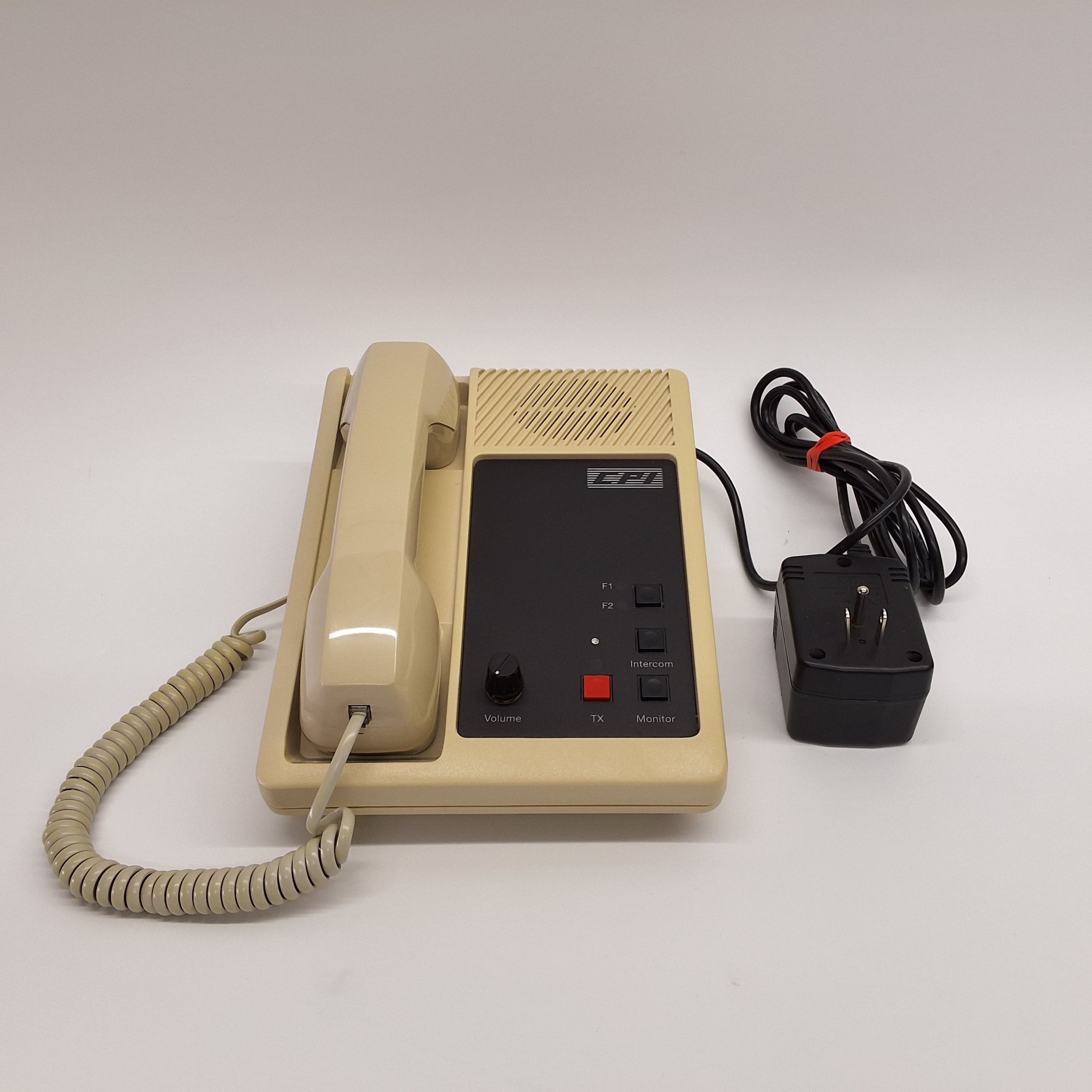 CPI DR10MI2F Telephone Style Unit with Handset - Vintage Office Phone for Home & Business Communication - Perfect for Retro Decor, Office Setup, and Call Centers