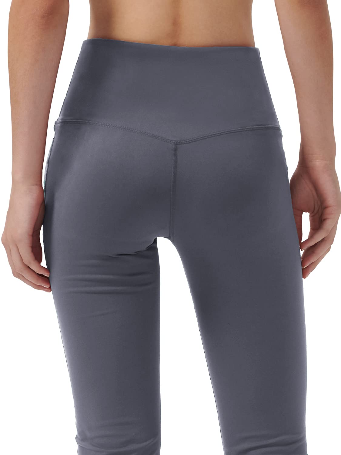 Bootcut Yoga Pants for Women - High Waist Tummy Control Workout Pants with Hidden Pockets - Perfect for Yoga, Gym & Office Wear
