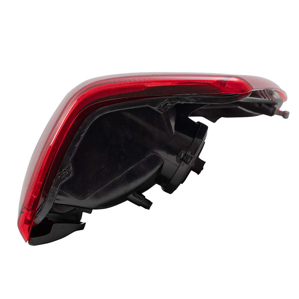 Brock Replacement Tail Lights Lens with Circuit Boards for 2002-2004 Jeep Grand Cherokee - Driver & Passenger Side (Part# 55155138AJ) - Perfect for Night Driving & Vehicle Restoration