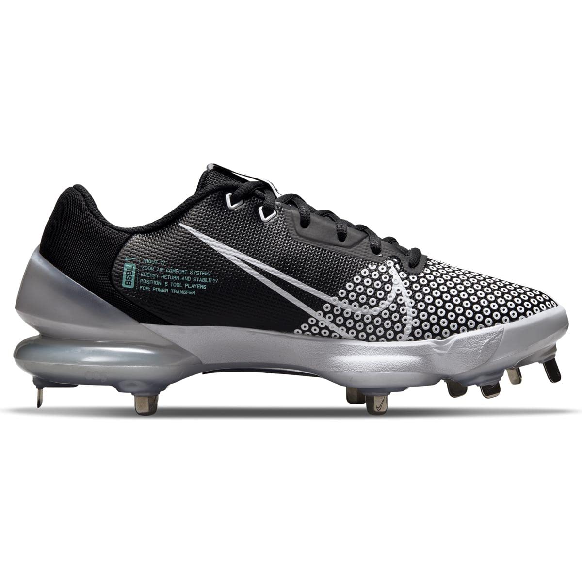 Nike Men's Force Zoom Trout 7 Pro Metal Baseball Cleats - Lightweight & Durable for Baseball Players - Perfect for Games, Training & Field Performance