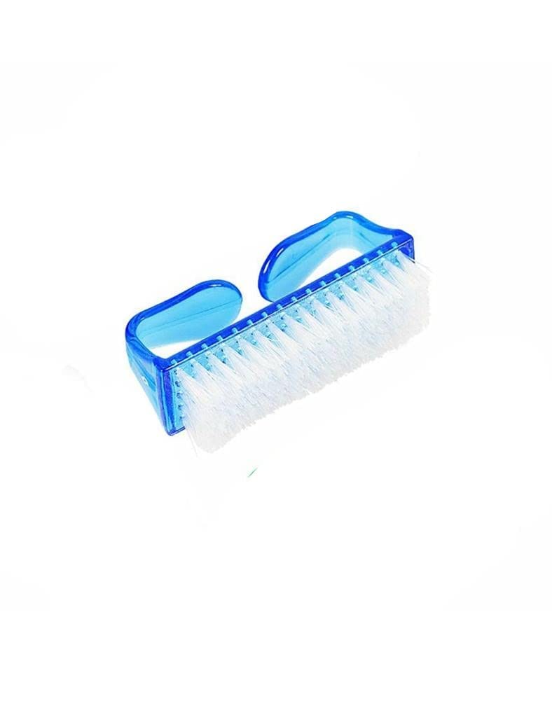 B-LADY Soft Nail Cleaning Brush for Manicure & Pedicure - Dust & Dead Skin Remover, Plastic Nail Art Tools for Finger & Toe Care (Free Size, 1 Pack) - Perfect for Salon, Home Spa & DIY Nail Care