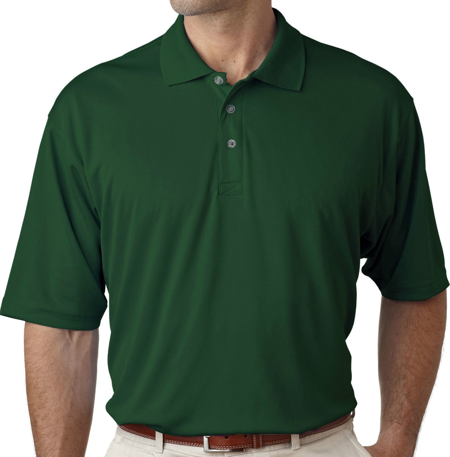UltraClub Big & Tall Men's Cool-N-Dry Sport Polo Shirt - Moisture Wicking Performance Shirt for Golf, Tennis & Casual Wear