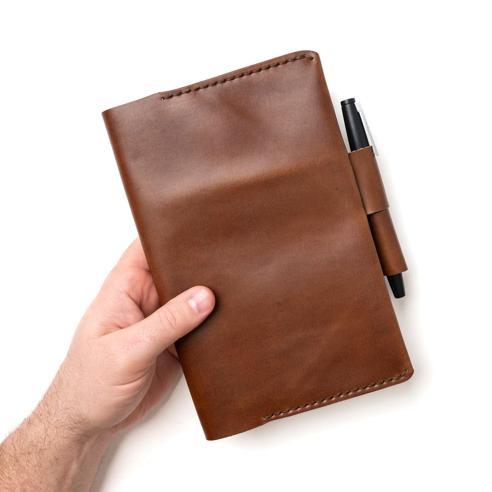 Genuine Leather Moleskine Large Notebook Cover - Premium Protection for XL Notebooks | Perfect for Journaling, Sketching & Business Meetings