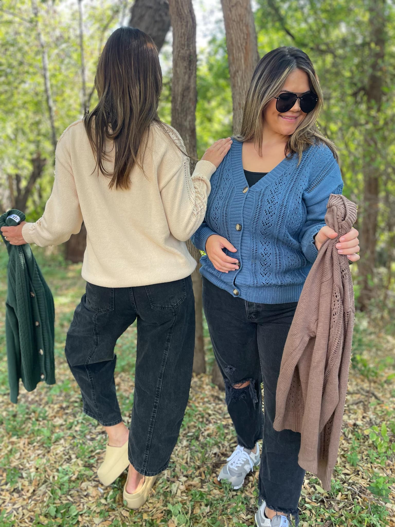 PREORDER: Austin Button Cardigan for Women - 4 Color Options (Beige, Black, Navy, Gray) | Cozy Fall & Winter Layering Piece for Office, Dates & Casual Outings