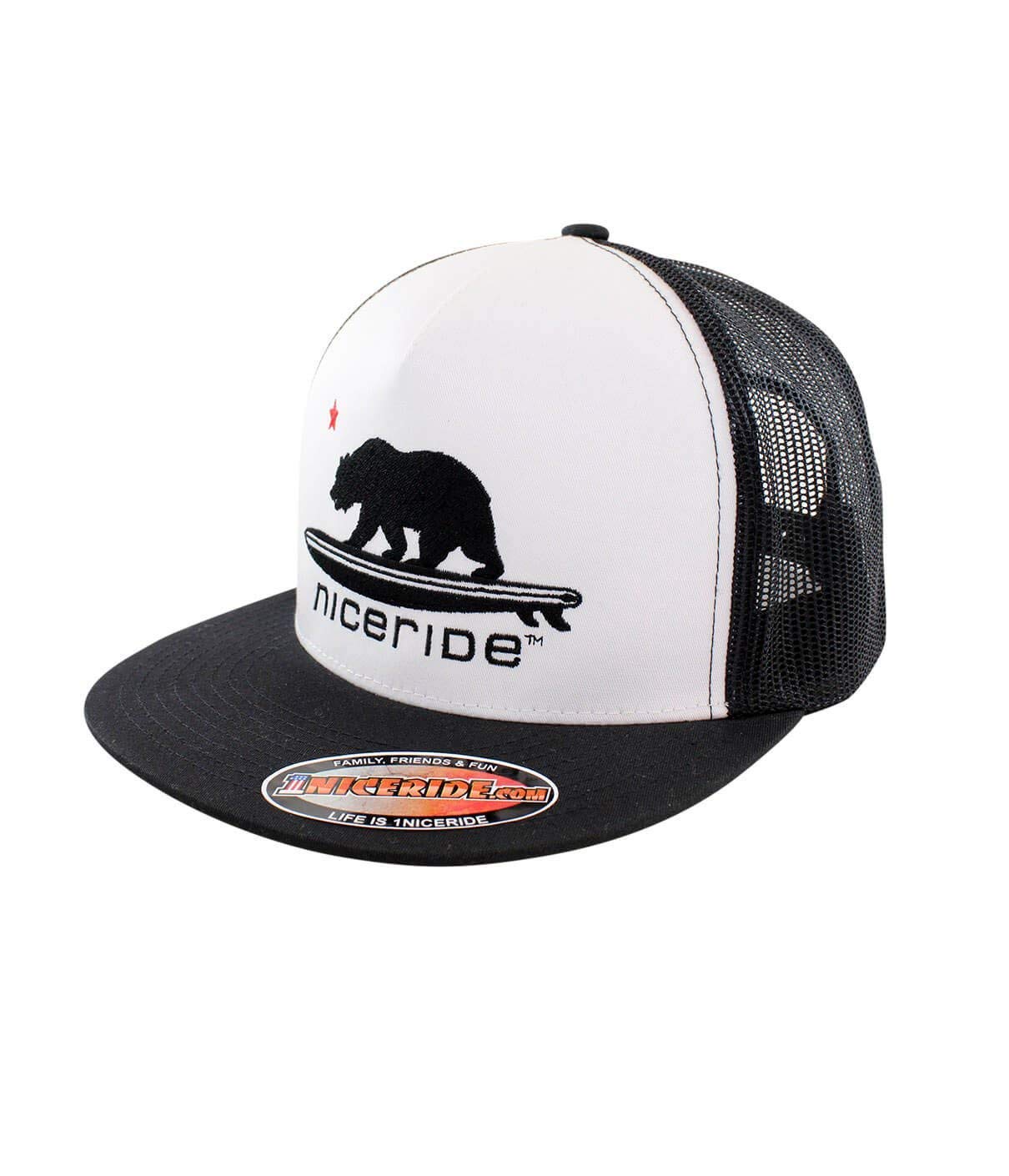 Hang 20 Classic Snapback Trucker Baseball Cap for Men & Women - Adjustable Mesh Back Hat for Surfing, Skateboarding & Outdoor Activities