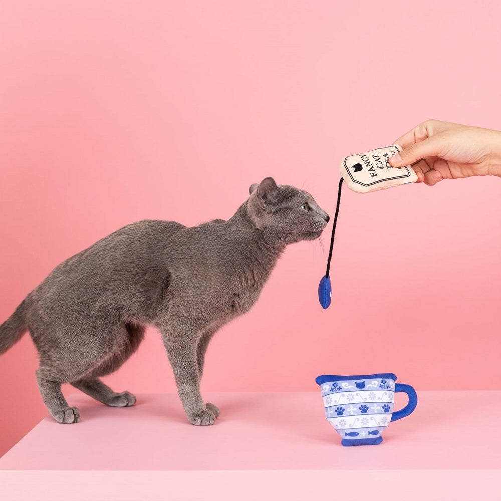 Premium Mini Cat Toys for High Tea Playtime - Interactive Kitten Toys for Indoor & Outdoor Fun - Perfect for Playful Kittens & Adult Cats
