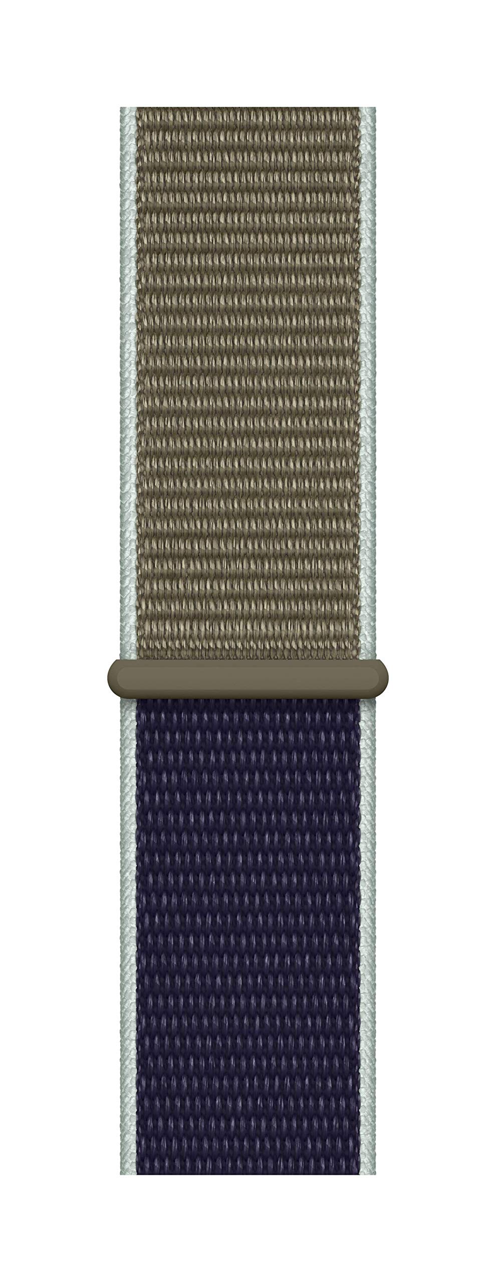 Apple Watch Band 44mm Sport Loop - Khaki Strap for Apple Watch Series 9/8/7/6/SE - Soft Nylon Adjustable Replacement Wristband - Perfect for Running, Workouts & Everyday Wear