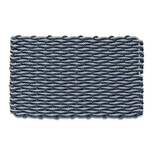 Navy/Silver Double Weave