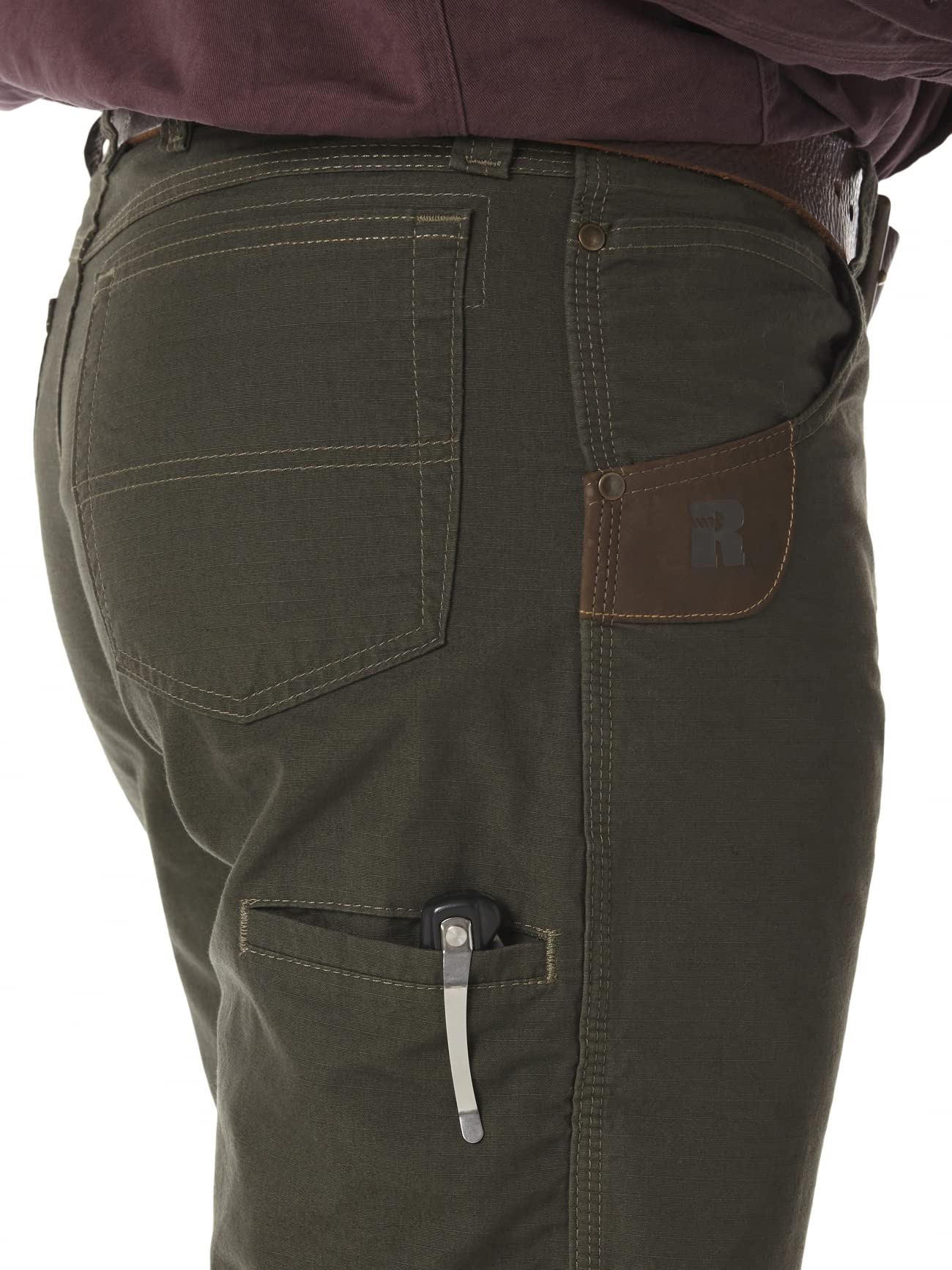 Wrangler Men's Riggs Workwear Technician Work Utility Pants - Durable & Comfortable for Construction, Carpentry & Outdoor Jobs