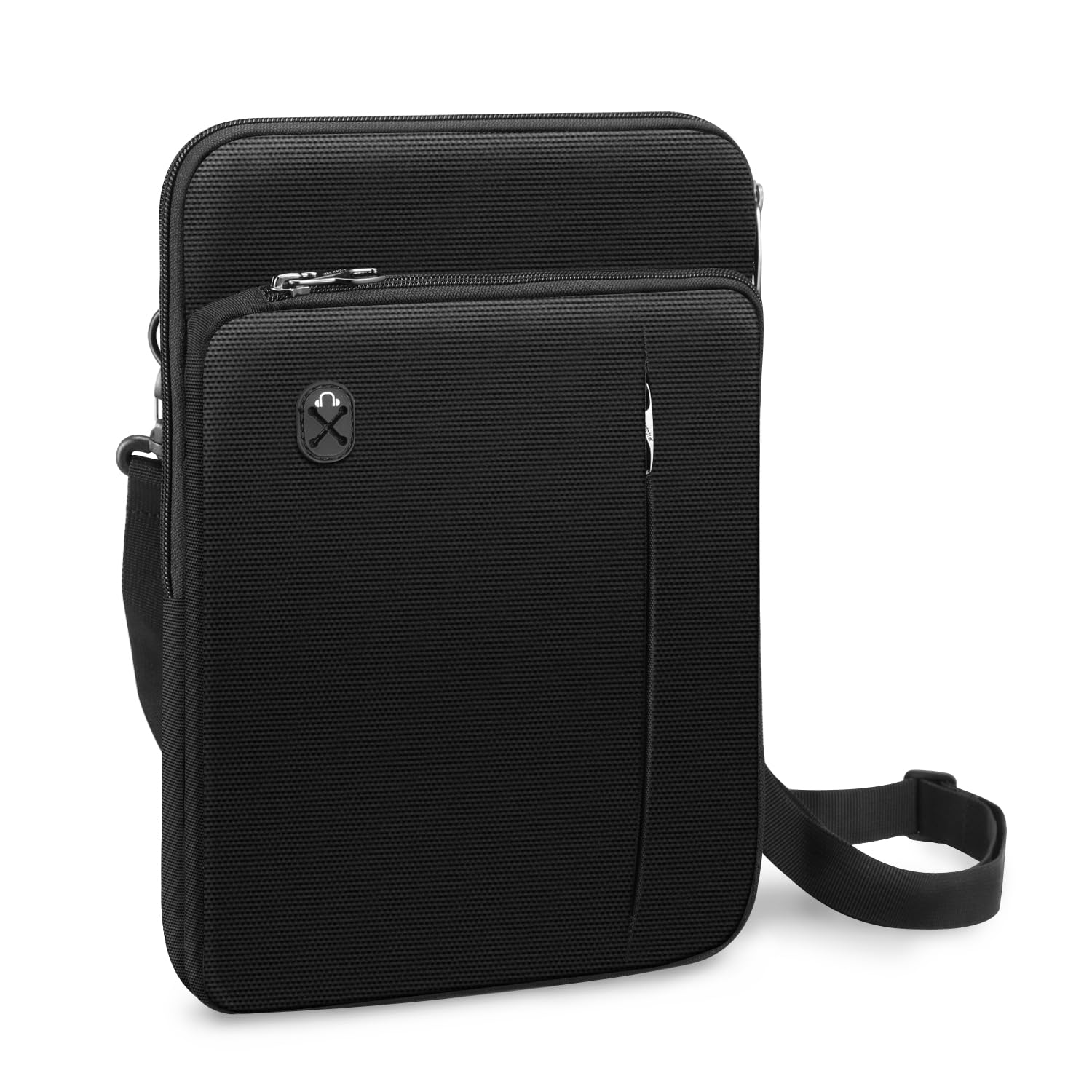 FINPAC 12.9-13 Inch Laptop Sleeve Case - Premium Protective Bag for MacBook Pro, MacBook Air & iPad Pro/Air - Waterproof Briefcase with Shoulder Strap - Perfect for Work, Travel & School Use