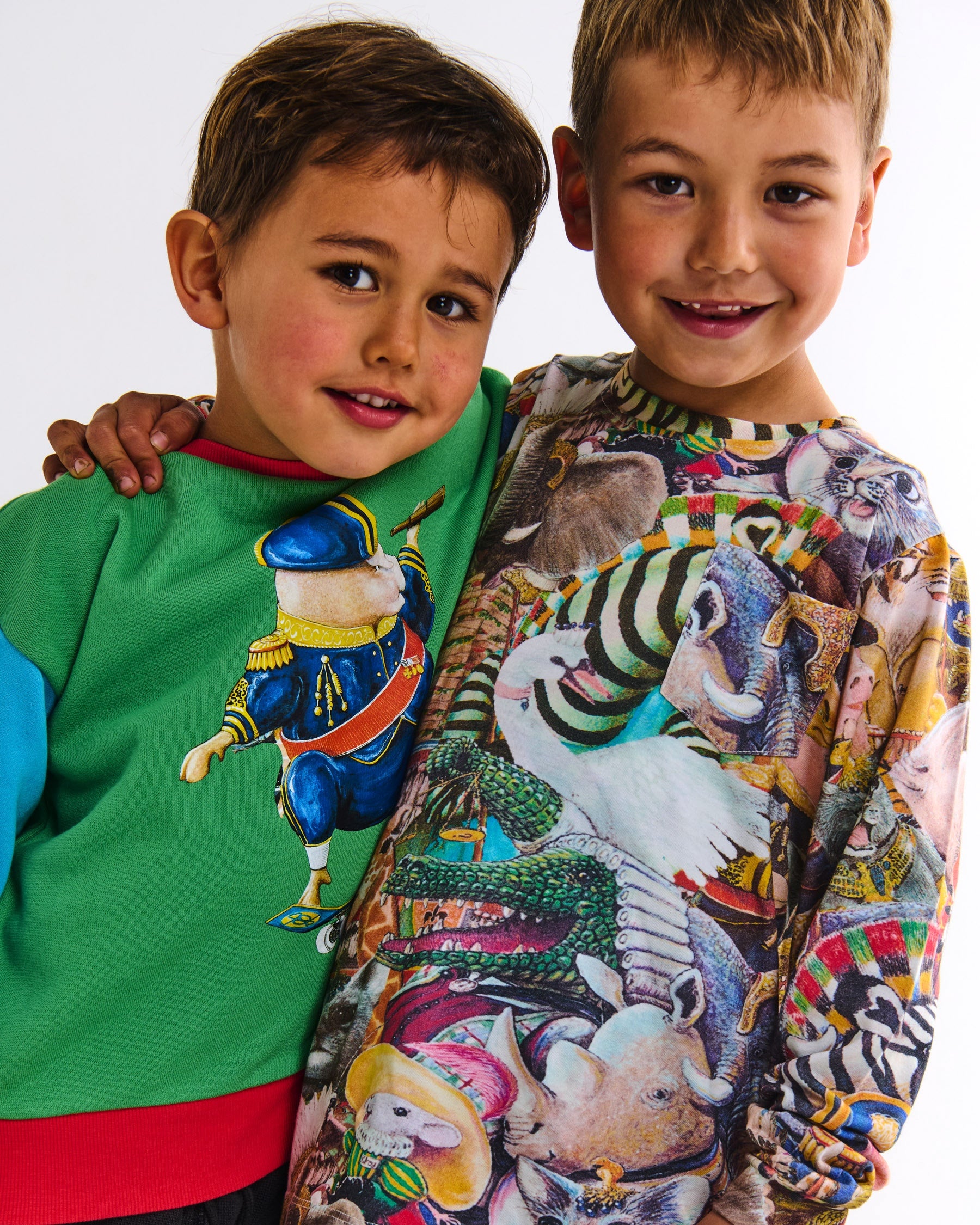 Kip&Co x Eleventh Hour Organic Cotton Kids Pajama Set - Long Sleeve Top & Pants for Cozy Bedtime & Sleepovers | Soft & Comfortable Children's Sleepwear