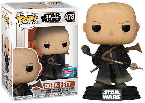 Boba Fett (The Mandalorian) 478 - 2021 Fall Convention Exclusive Collectible Action Figure - Perfect for Star Wars Fans & Collectors Display