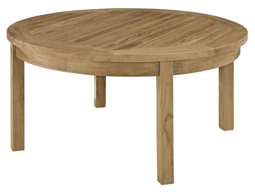 Premium Teak Wood Outdoor Coffee Table - Patio & Garden Decor