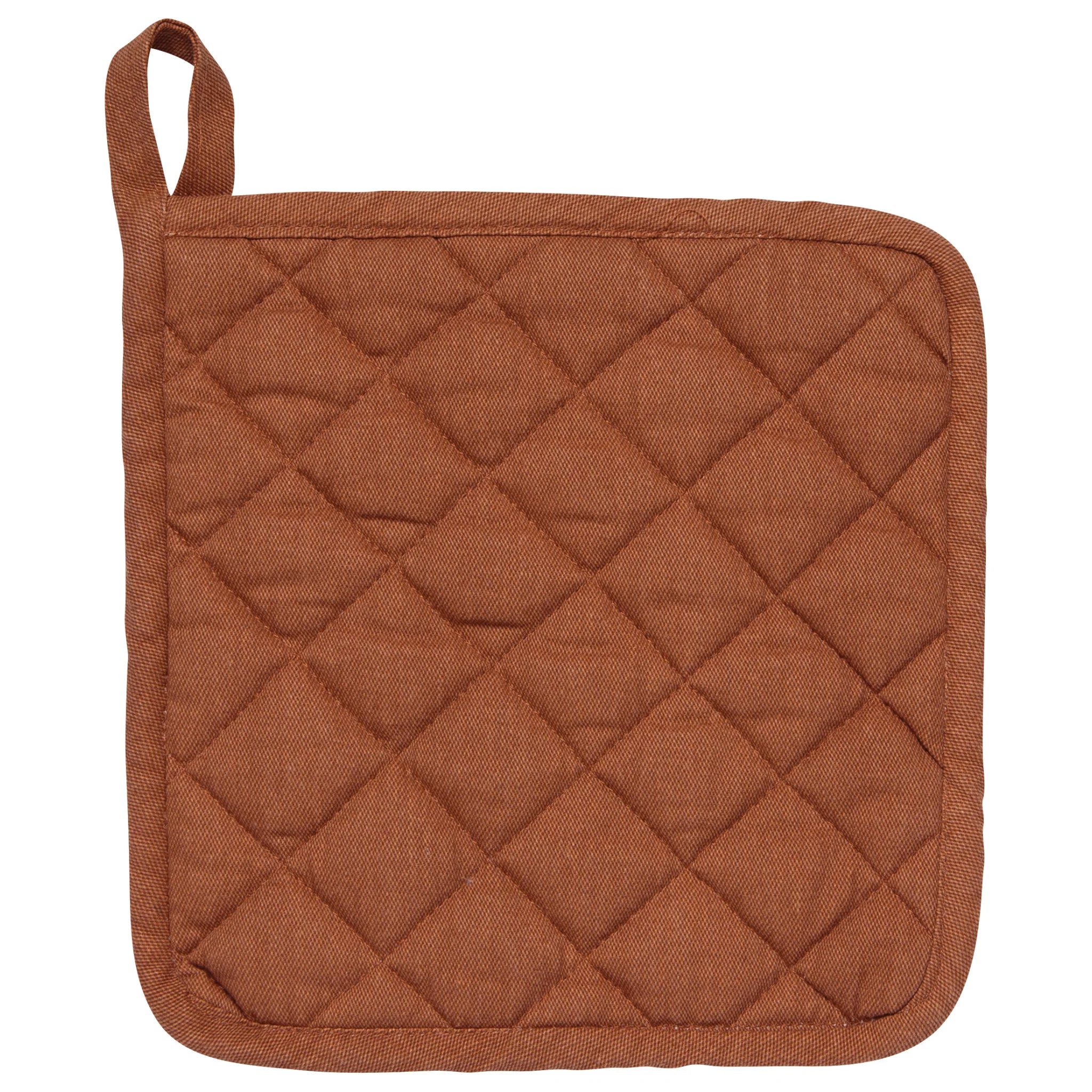 Premium Cinnamon Stick Stonewash Oven Mitt & Potholder Set - Heat Resistant Kitchen Gloves for Baking, Cooking, Grilling - Perfect for Thanksgiving, Christmas & Holiday Cooking